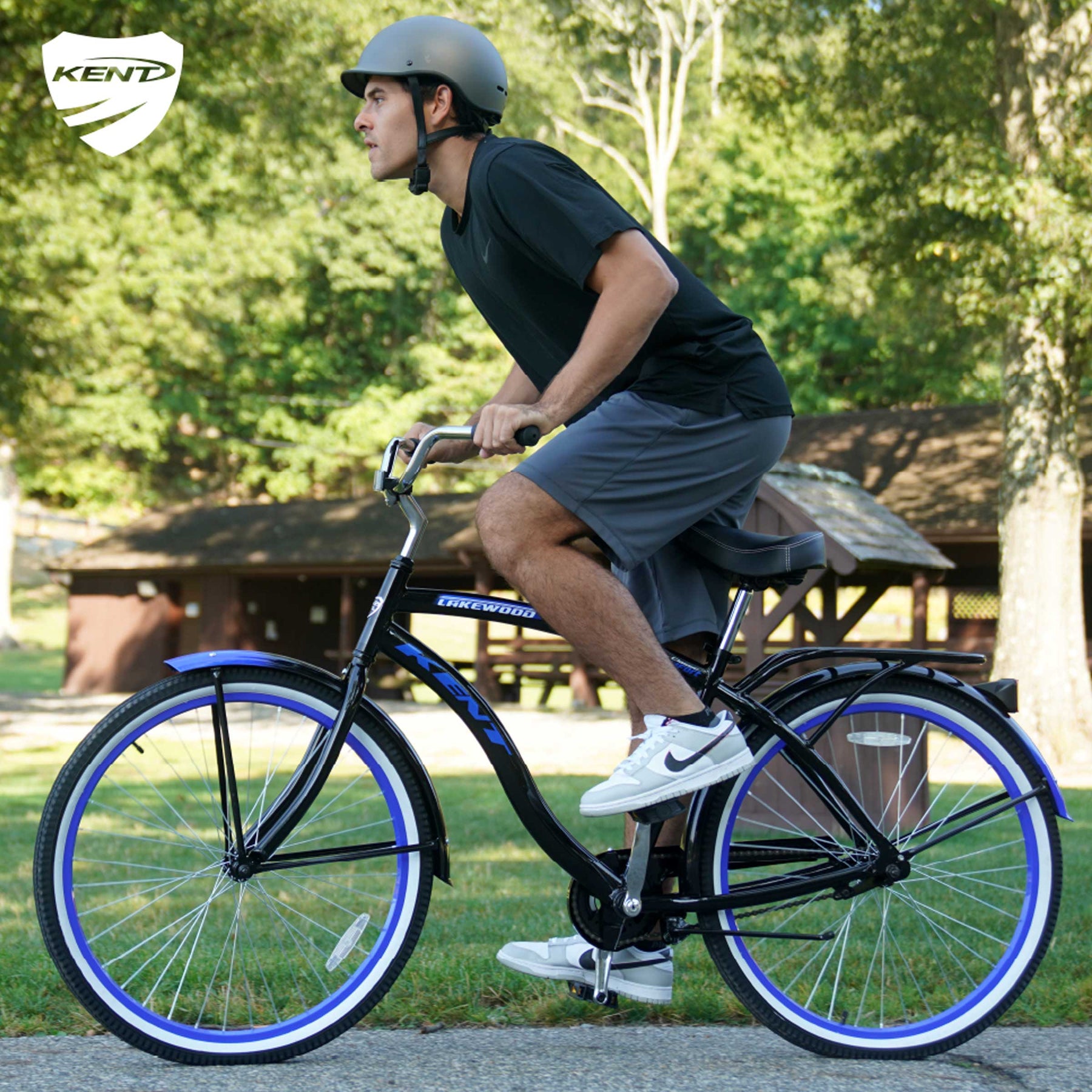 26" Kent Lakewood | Cruiser Bike for Men Ages 13+