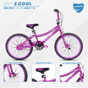 20" Kent 2 Cool | BMX Bike for Kids Ages 7-13