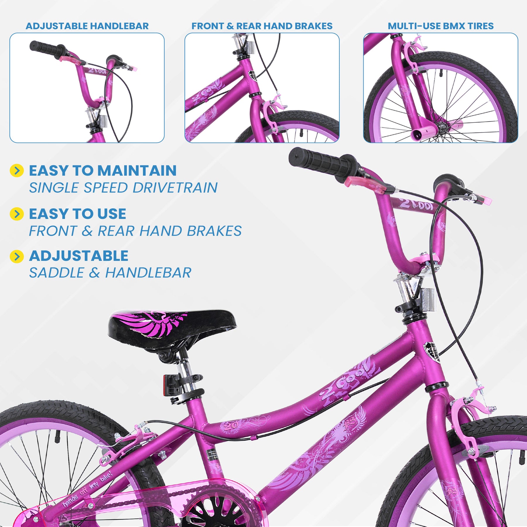 20" Kent 2 Cool | BMX Bike for Kids Ages 7-13