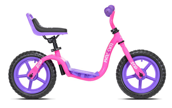 12" Kazam Zap Combo Pack | Balance Bike & Helmet For Kids Ages 2-4