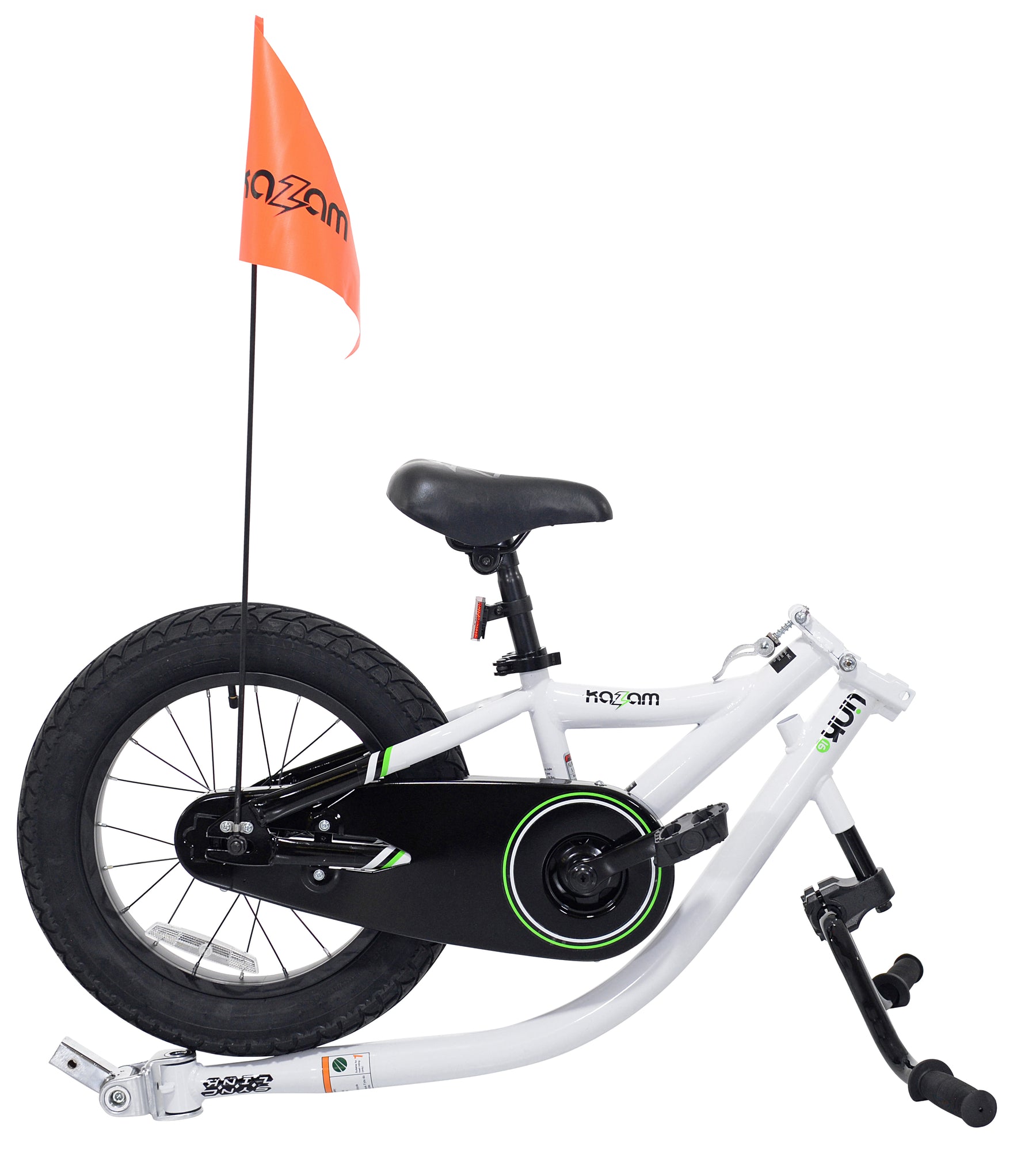 16" Kazam Link | Trailer Bike For Kids Ages 4-6