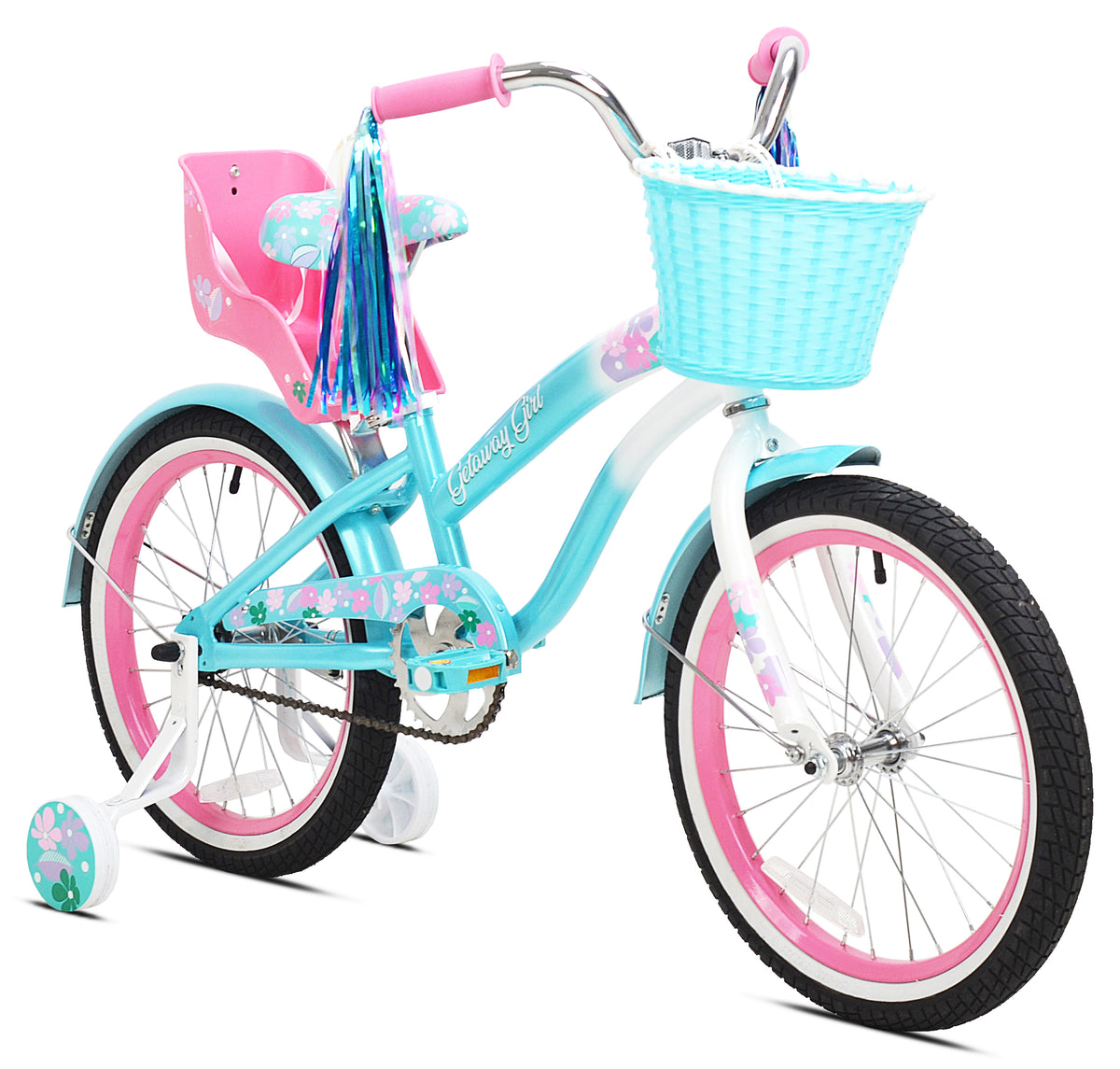 18" Getaway Girl | Cruiser Bike for Kids Ages 5-8