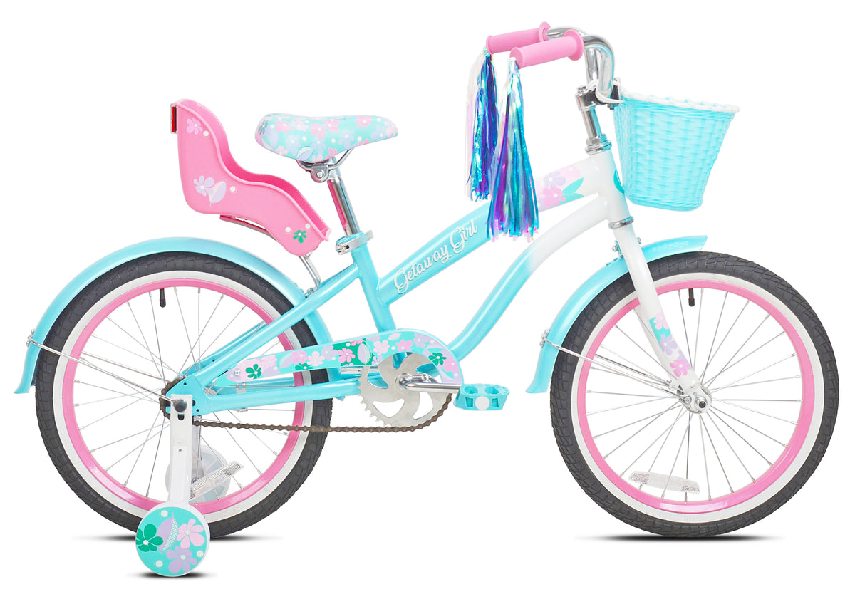 18" Getaway Girl | Cruiser Bike for Kids Ages 5-8