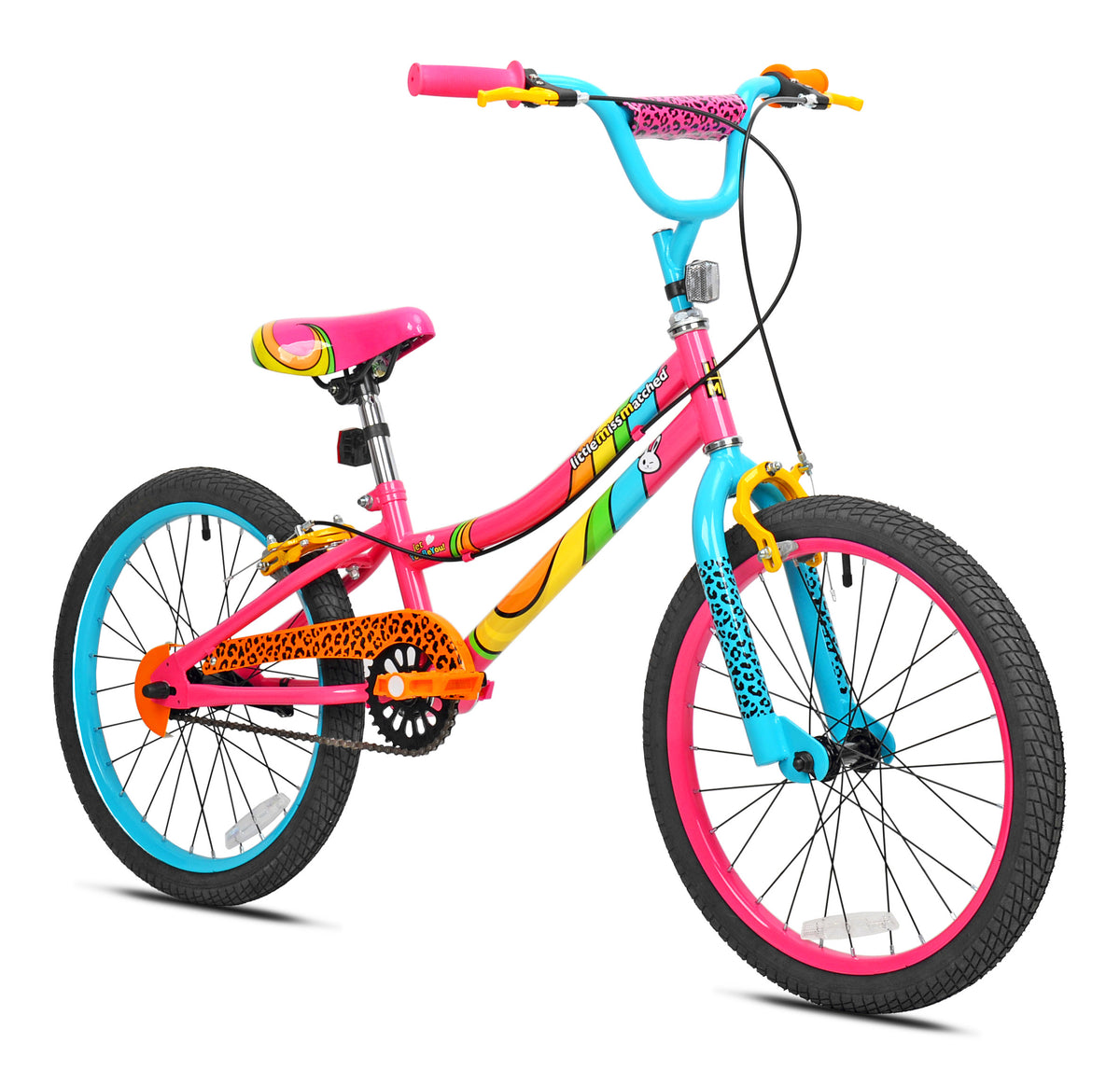 20" LittleMissMatched® Wild One | BMX Bike for Kids Ages 7-13