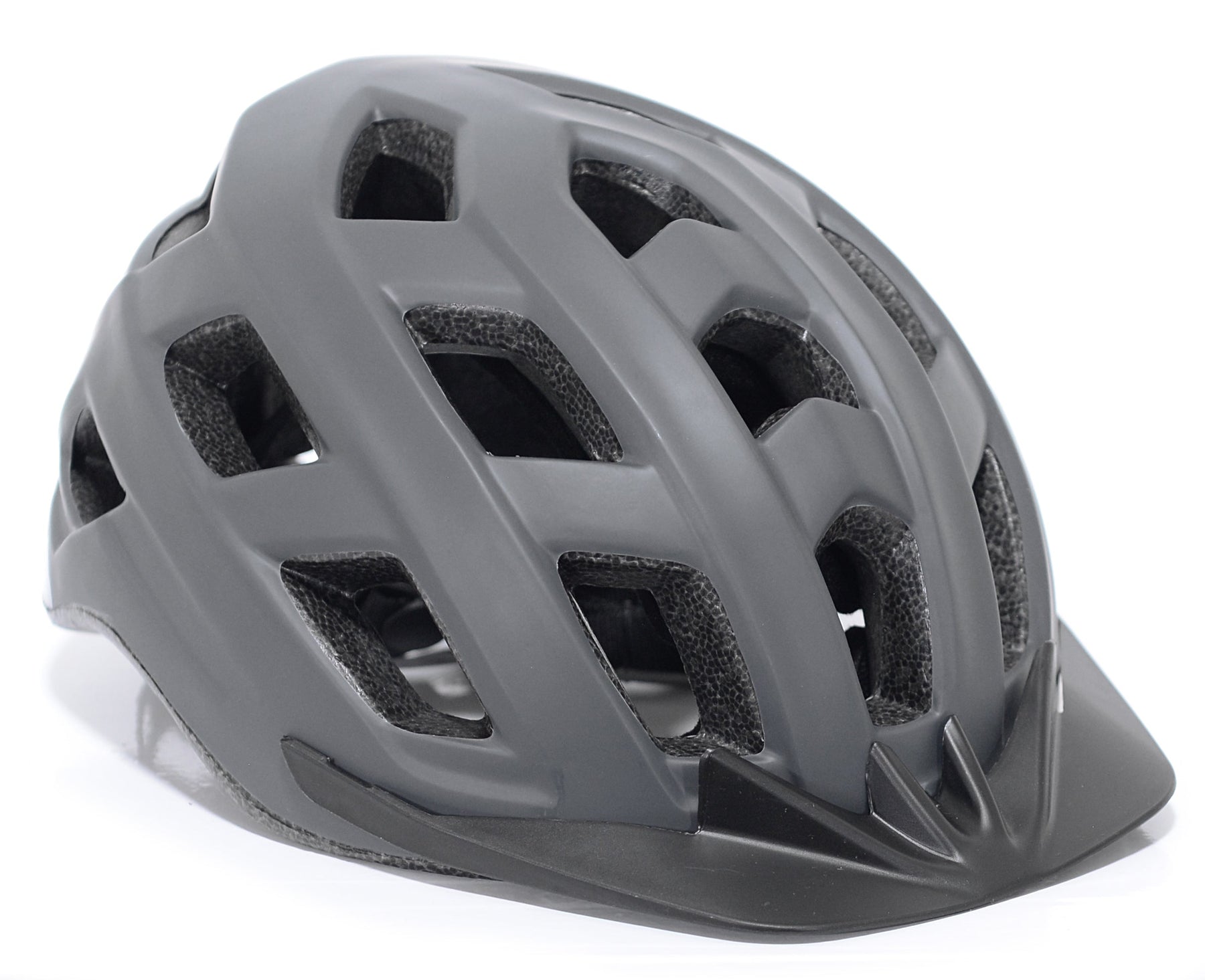 Capstone™ Grey Adult Helmet w/ Light | Helmet for Adults Ages 14+