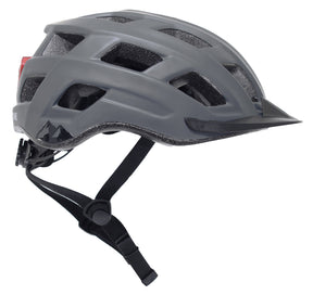 Capstone™ Grey Adult Helmet w/ Light | Helmet for Adults Ages 14+
