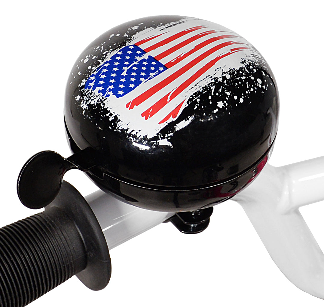 Capstone™ American Flag Bell | Fits Most Bikes