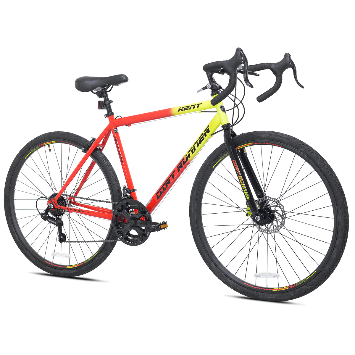 gravel bike yellow 700c Kent Dirt Runner