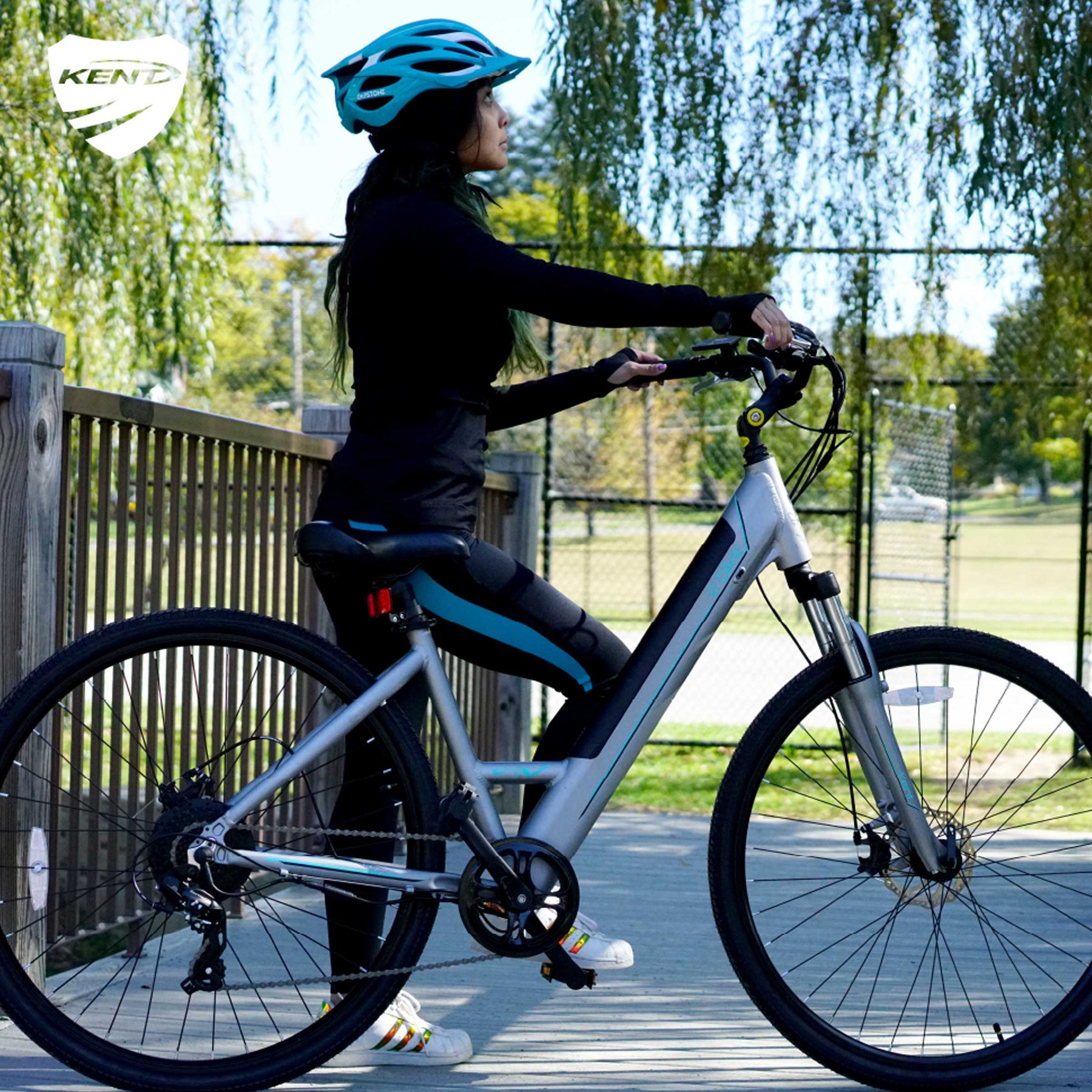 700c Kent E-Bike | Hybrid | Electric Hybrid Comfort Bike for Adults Ages 14+