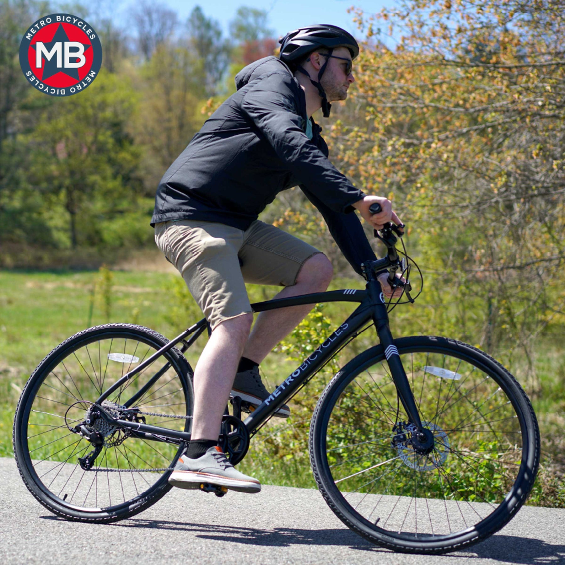 700c METRO H1 | Hybrid Comfort Bike for Men Ages 14+