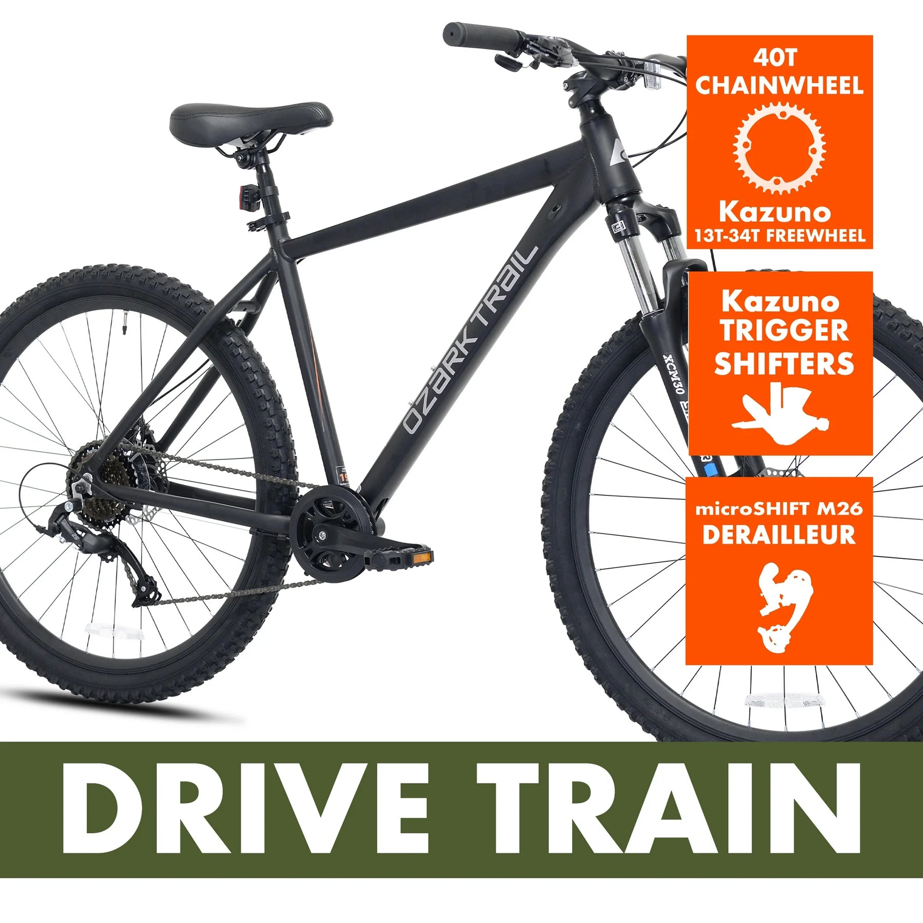 27.5" Ozark Trail® Vibe | Mountain Bike for Adults Ages 14+