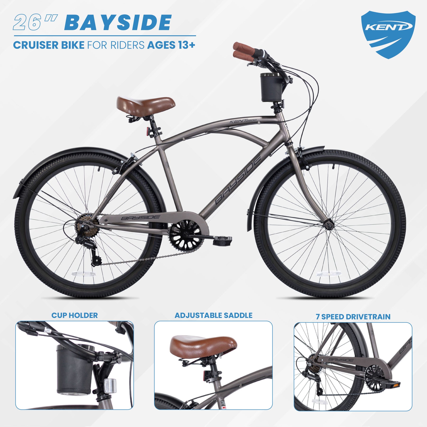 Kent 26 inch bayside cruiser sale