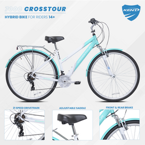 Kent Women's 700c Crosstour Bicycle Kent Women's 700c Crosstour Bicycle