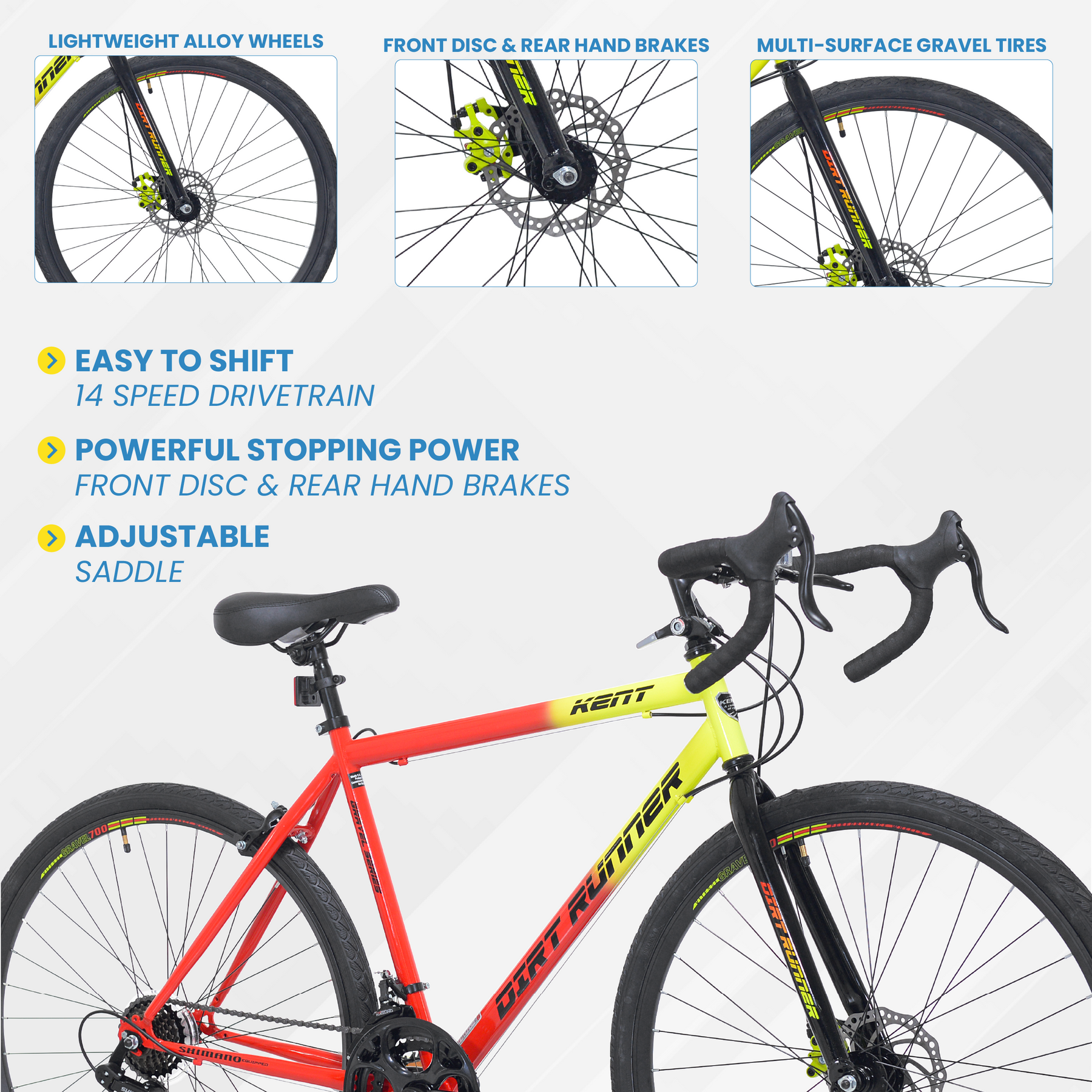 kent gravel bike 700c Kent Dirt Runner