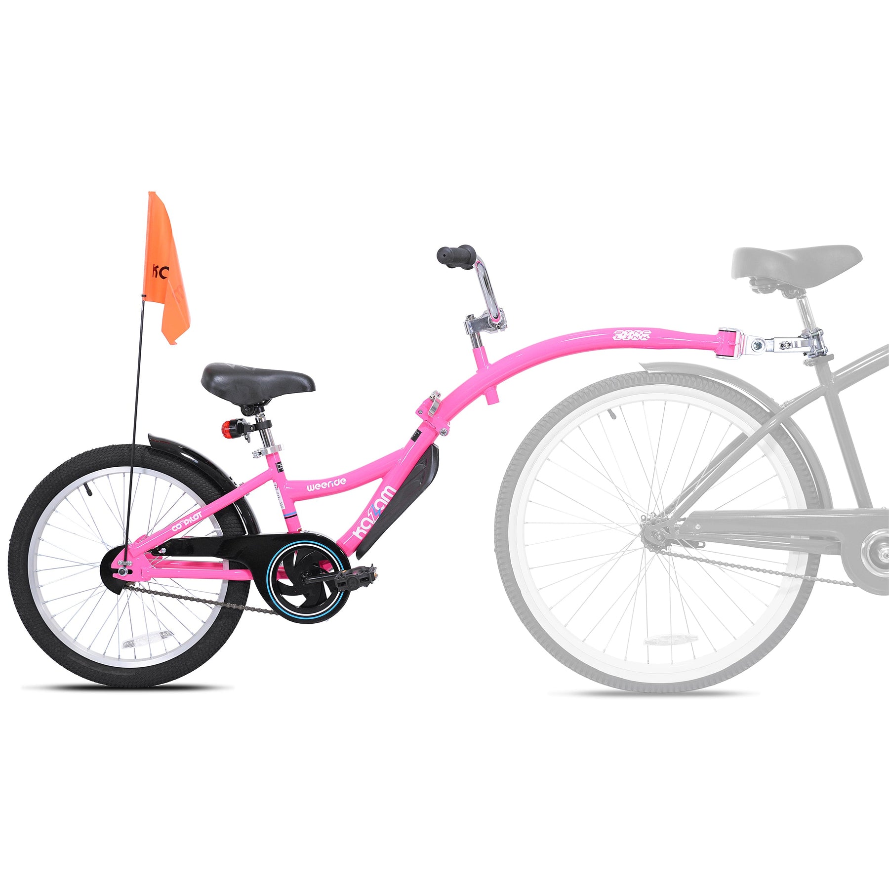 20" Kazam Co-Pilot | Trailer Bike For Kids Ages 6+