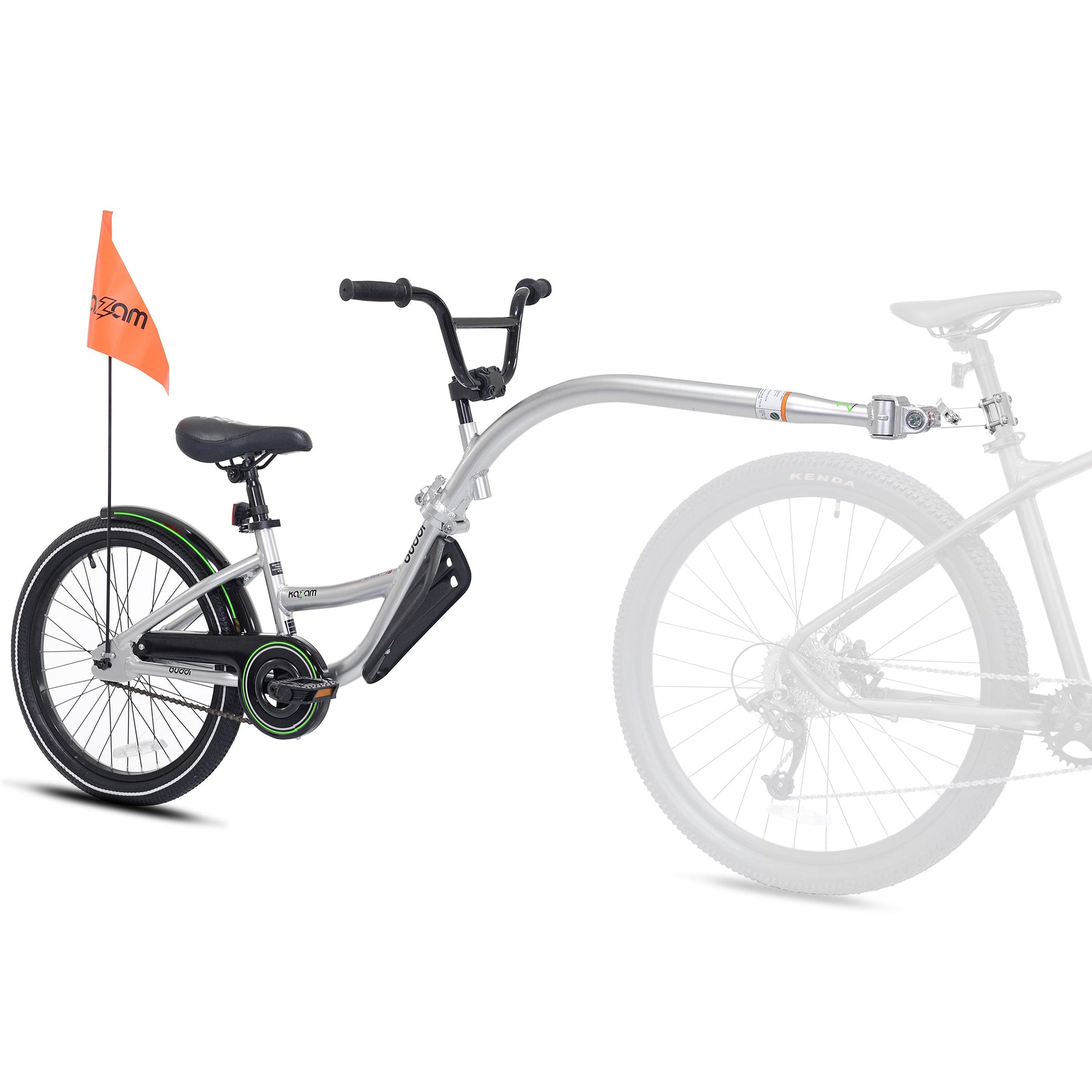 20" Kazam Buddi | Aluminum Trailer Bike For Kids Ages 6+