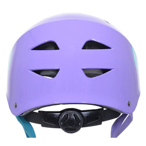 LittleMissMatched® Purple Hologram Youth Multi-Sport Helmet | Helmet for Kids Ages 8+