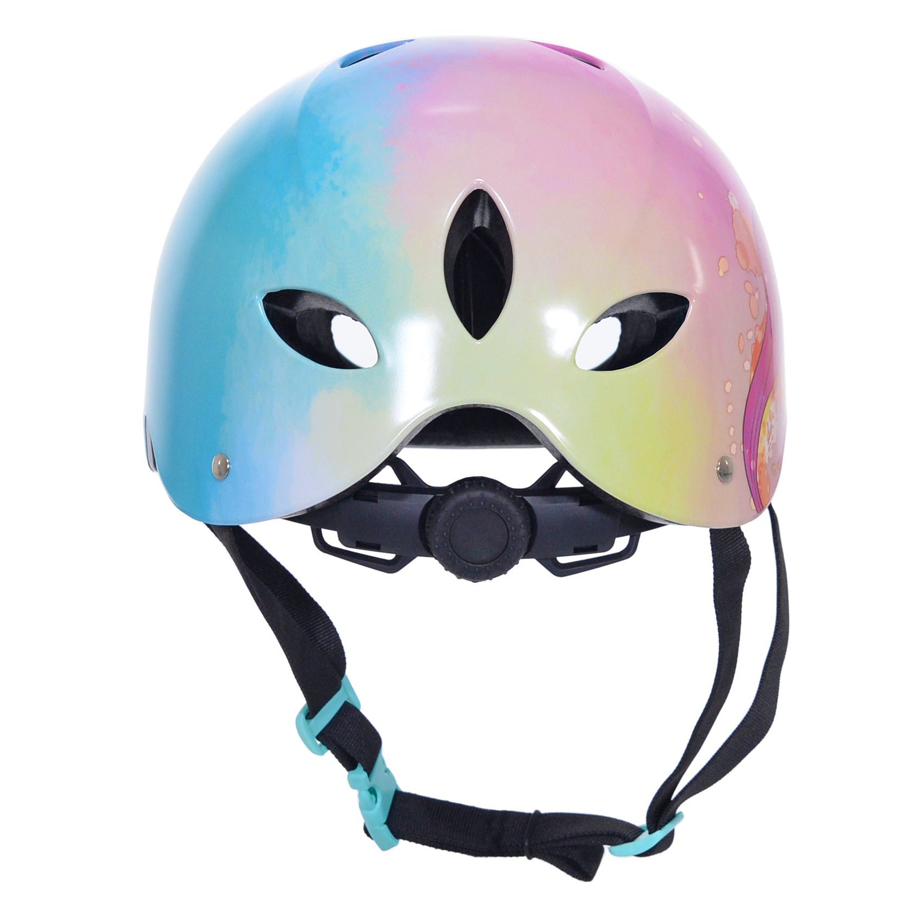 Kent Rainbow Fish Youth Multi-Sport Helmet | Helmet for Kids Ages 8+