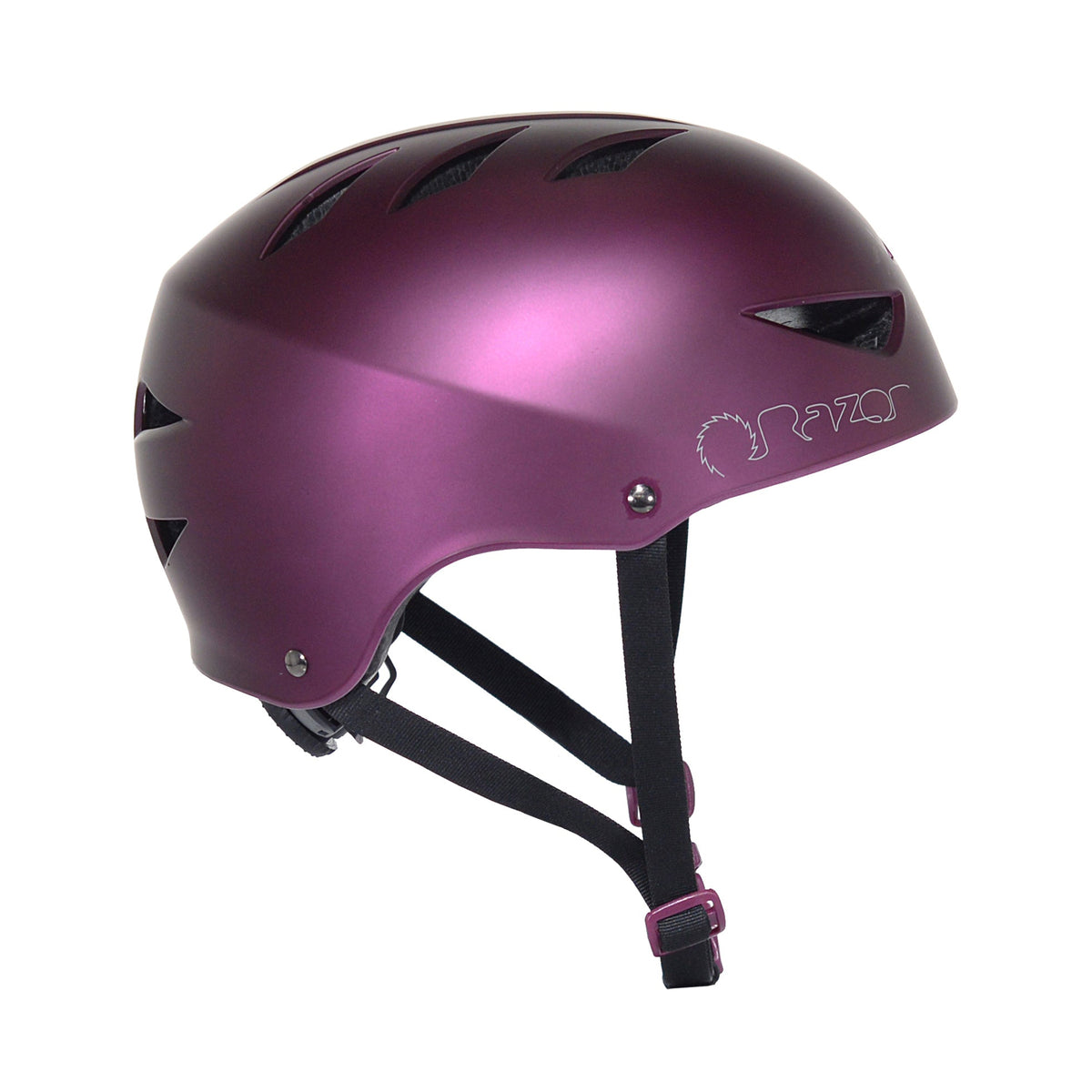 Razor® Plum Adult Multi-Sport Bike Helmet | Helmet for Adults Ages 13+