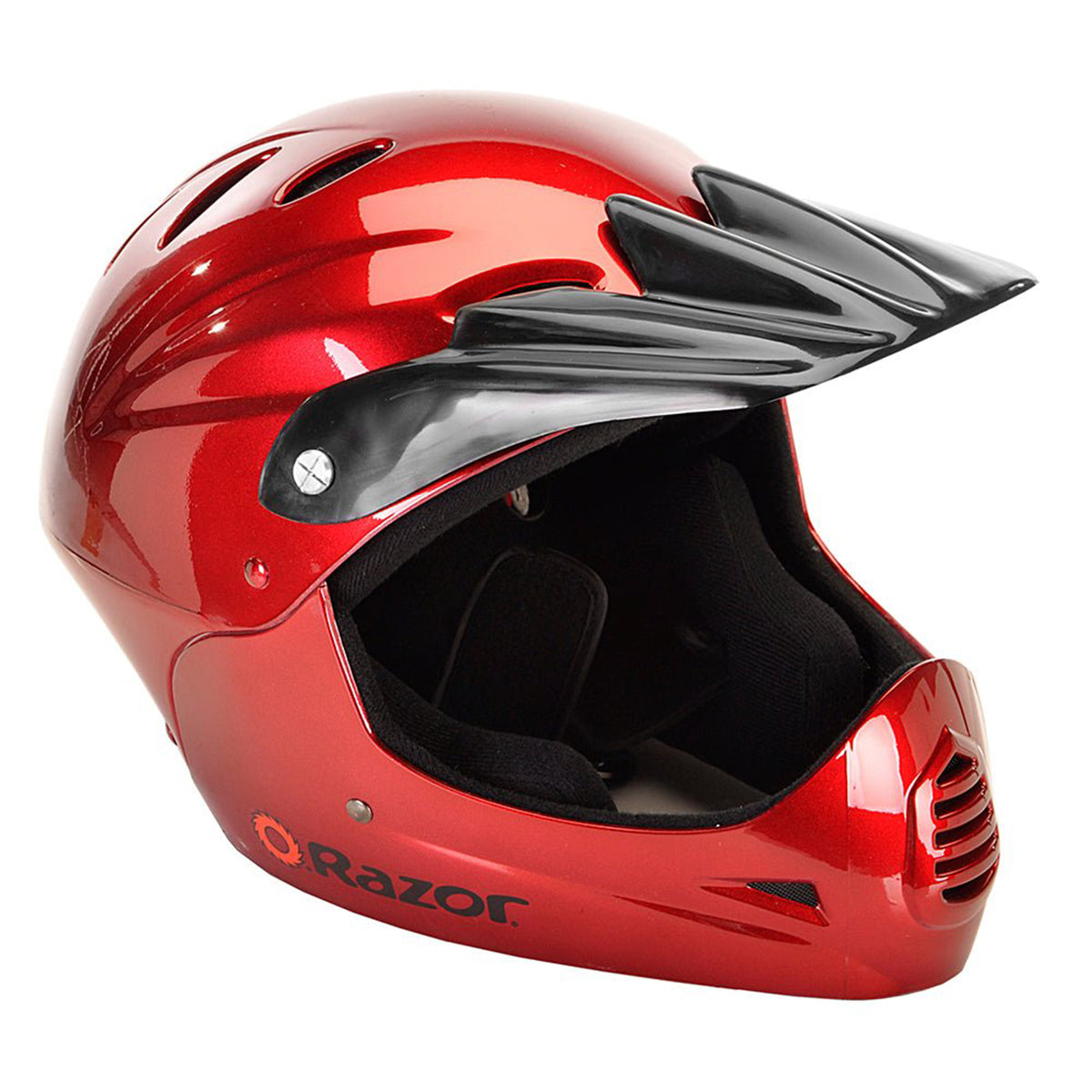 Razor® Red Full Face Youth Multi-Sport Helmet Razor® Red Full Face Youth Multi-Sport Helmet