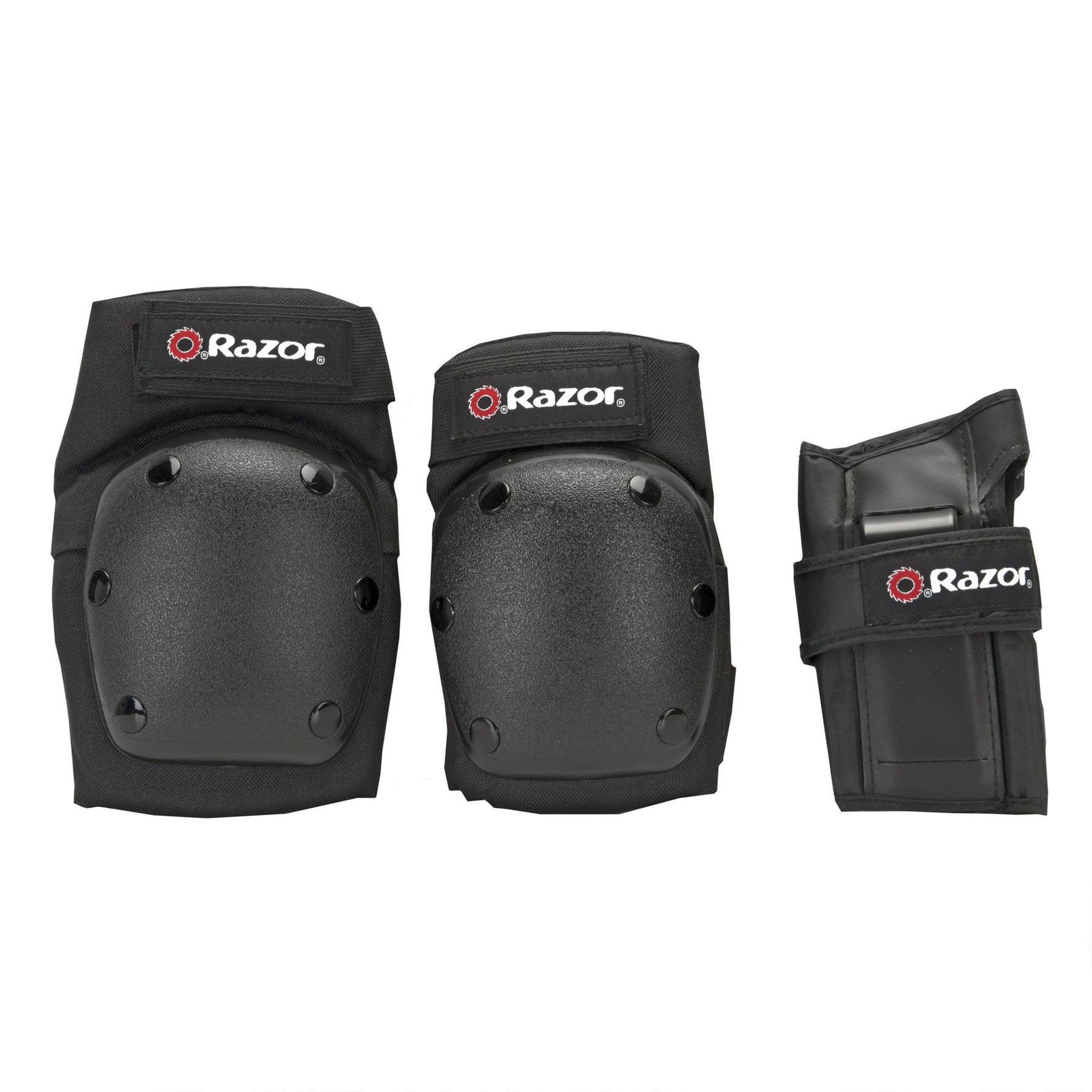 Razor® Black Youth Multi-Sport Pad Set | Pad Set for Kids Ages 8+