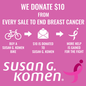 26" Susan G. Komen® Floral | Cruiser Bike for Women Ages 13+