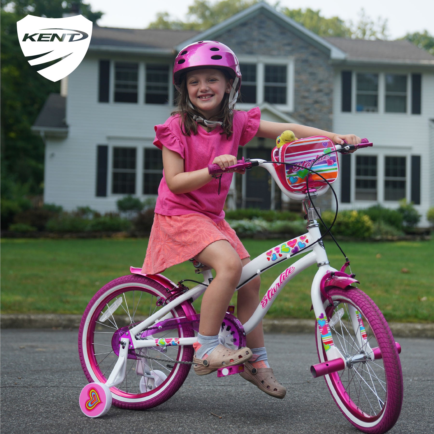 18" Kent Starlite | Cruiser Bike for Kids Ages 5-8