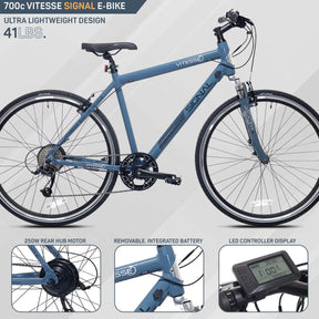 700c Vitesse Signal | Electric Hybrid Bike for Adults Ages 14+