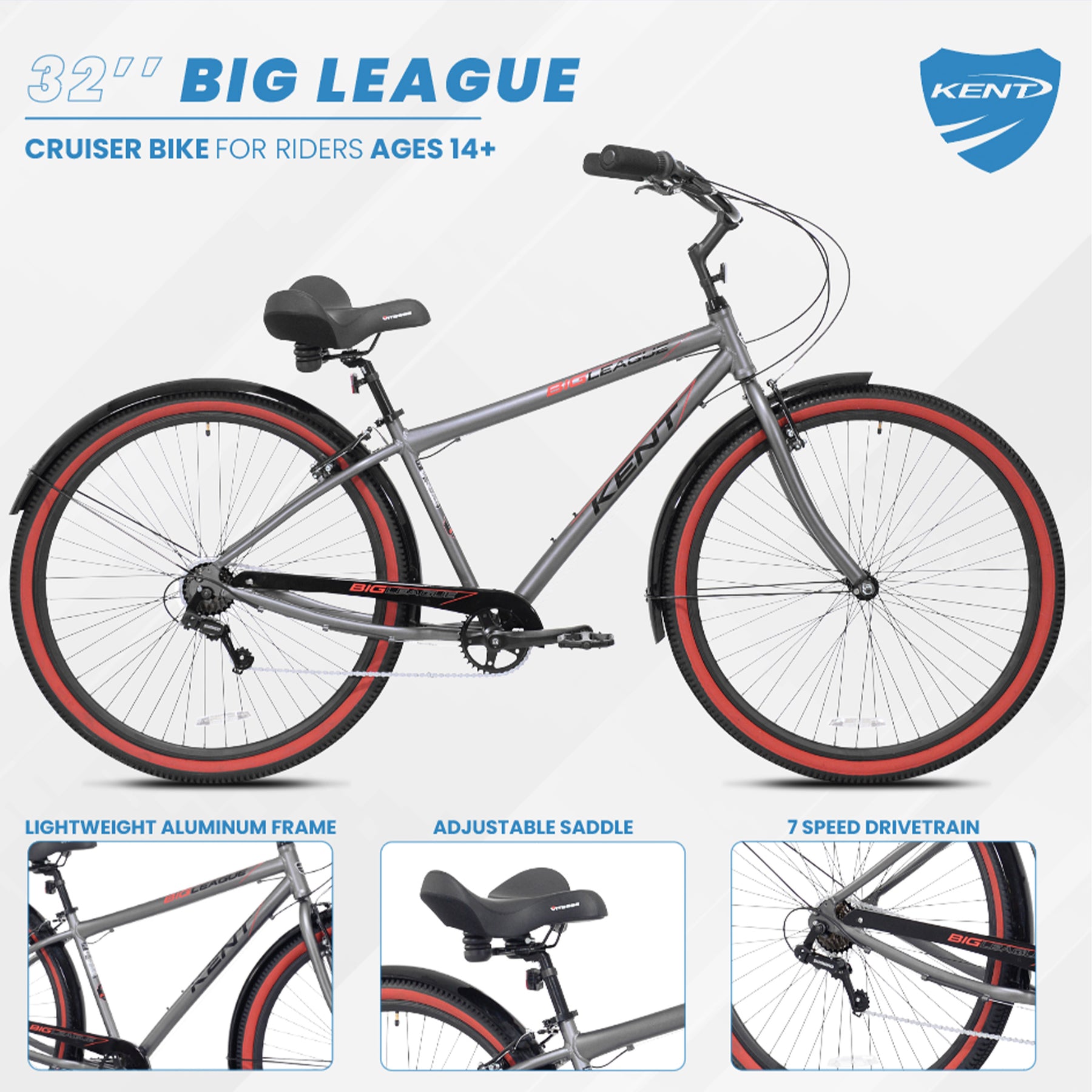 Aluminum frame cruiser bike online