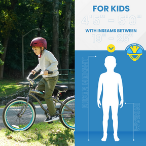 20" Kent Crestview | Cruiser Bike for Kids Ages 7-13