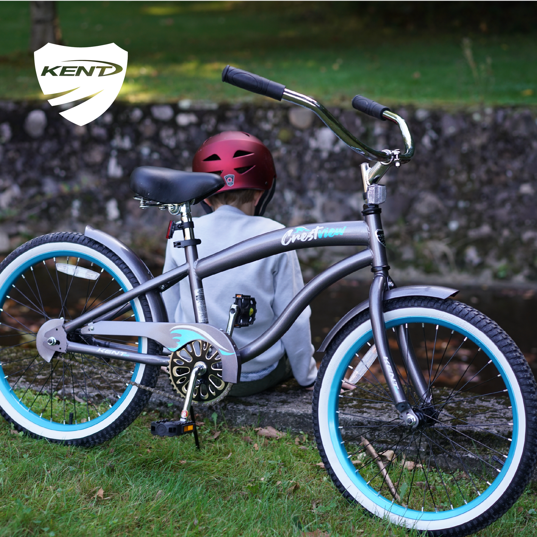 20" Kent Crestview | Cruiser Bike for Kids Ages 7-13