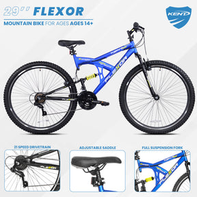 29" Kent Flexor | Mountain Bike for Men Ages 14+