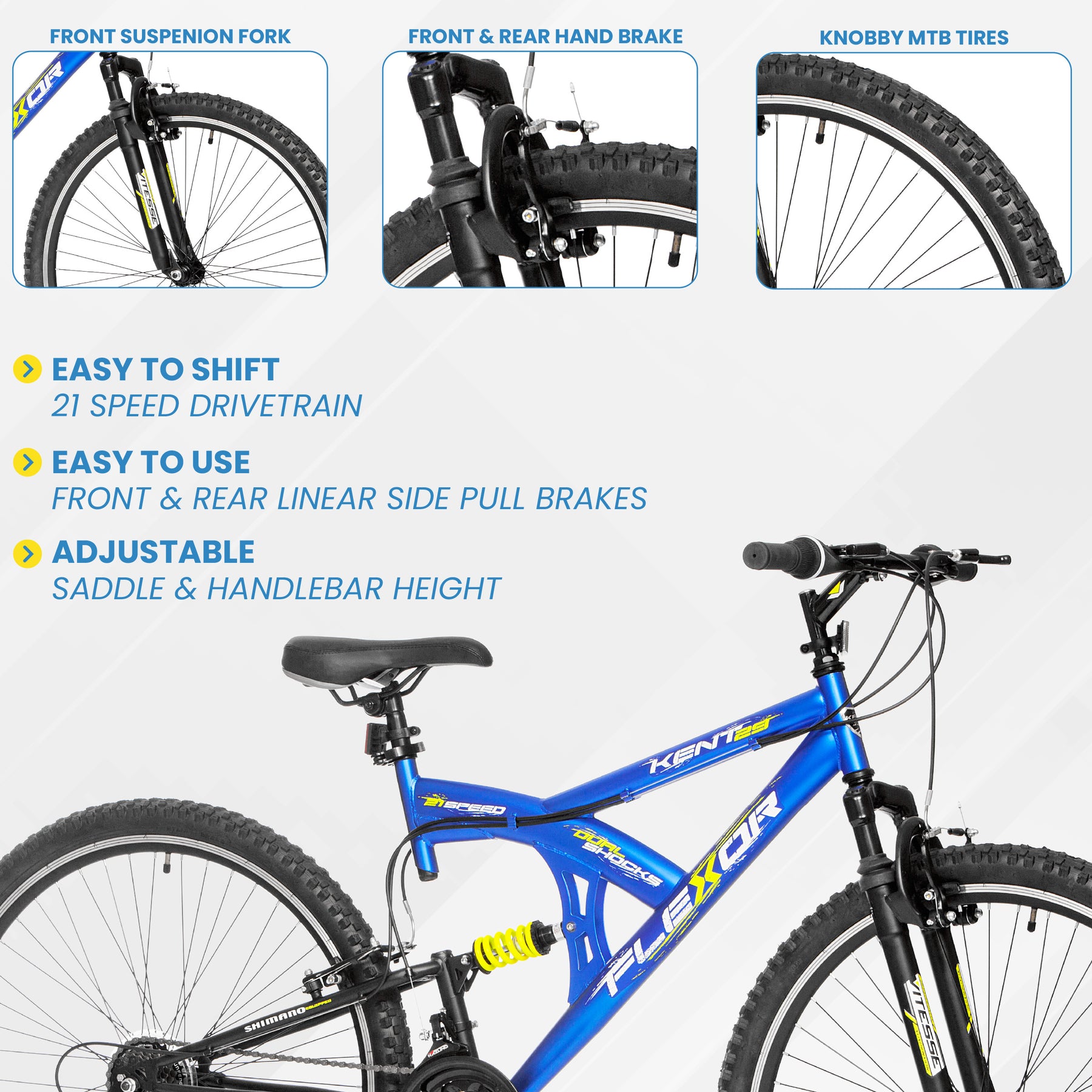 Cheap front suspension mountain bikes online