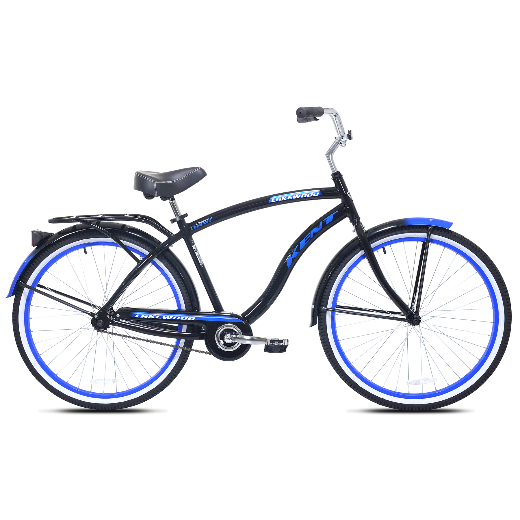 26" Kent Lakewood | Cruiser Bike for Men Ages 13+