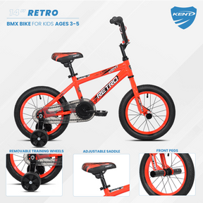 14" Kent Retro | BMX Bike for Kids Ages 3-5