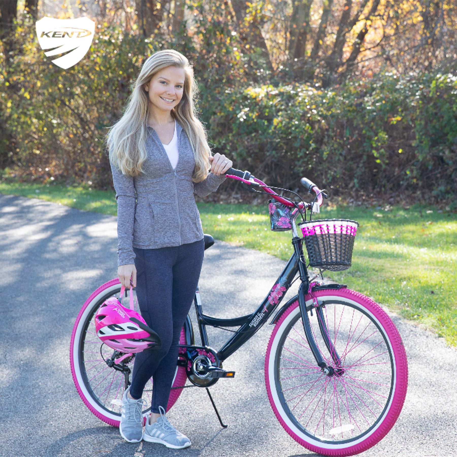 Susan g komen 26 inch women's cruiser bike sale