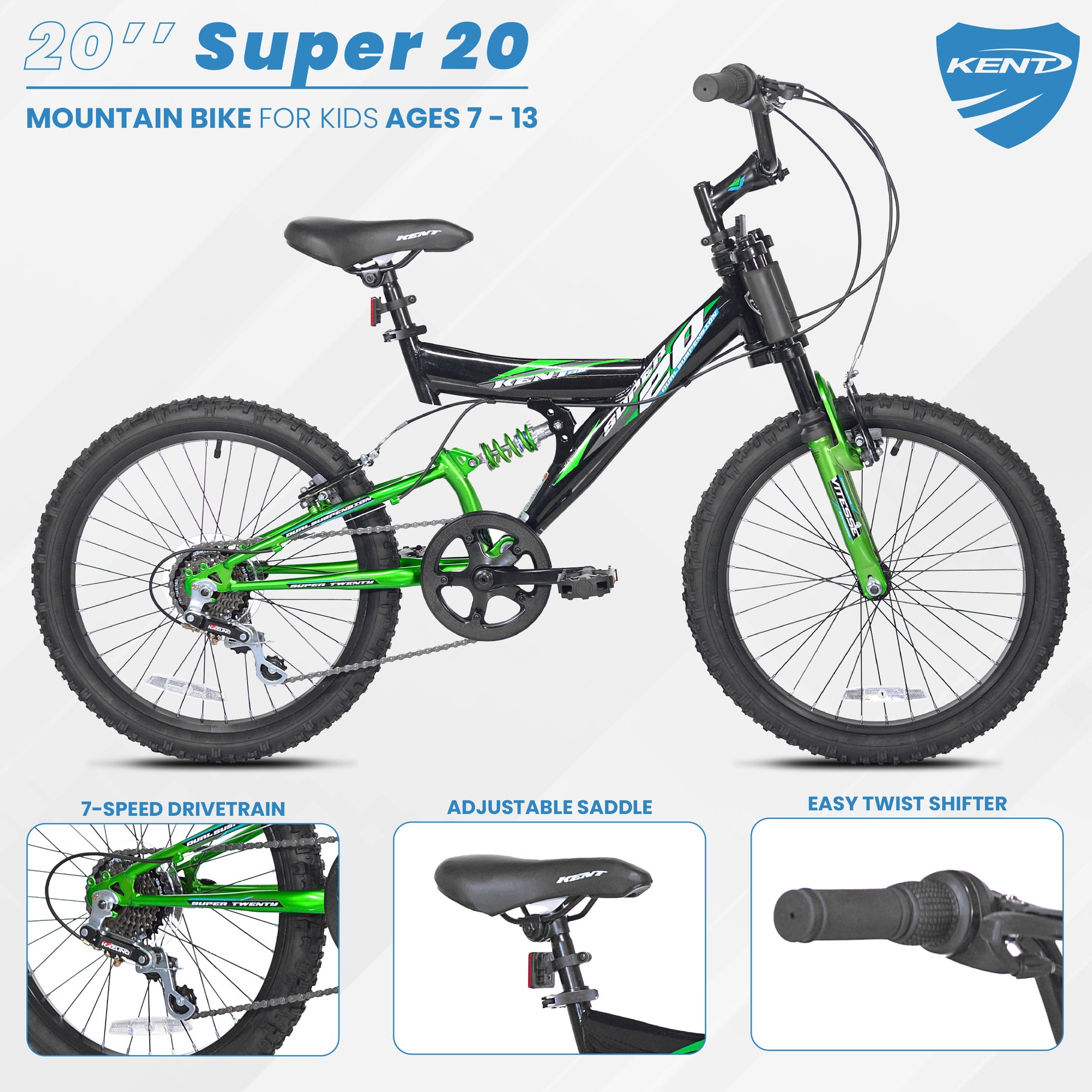 Kent 20 inch mountain bike sale