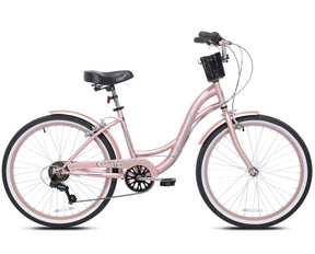 Bayside women's cruiser bike rose deals gold