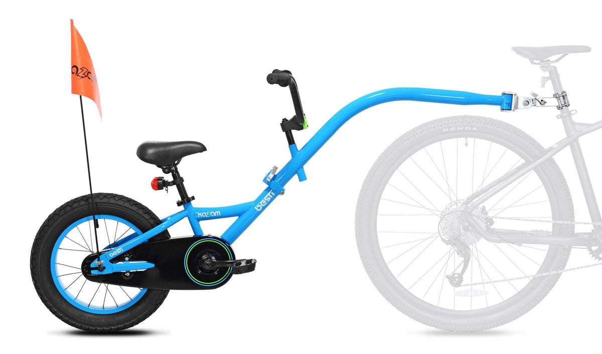 16" Kazam Besti | Trailer Bike for Kids Ages 4+