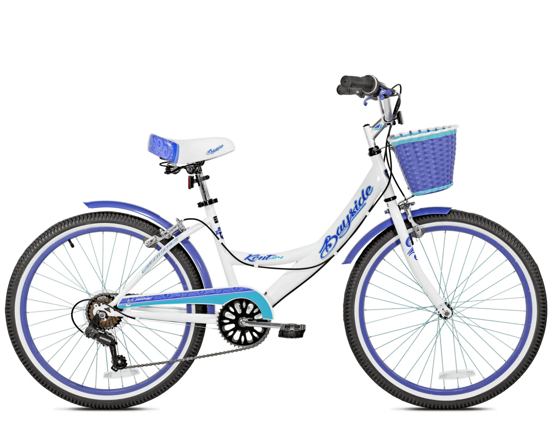 24 inch bike hot sale girl with basket