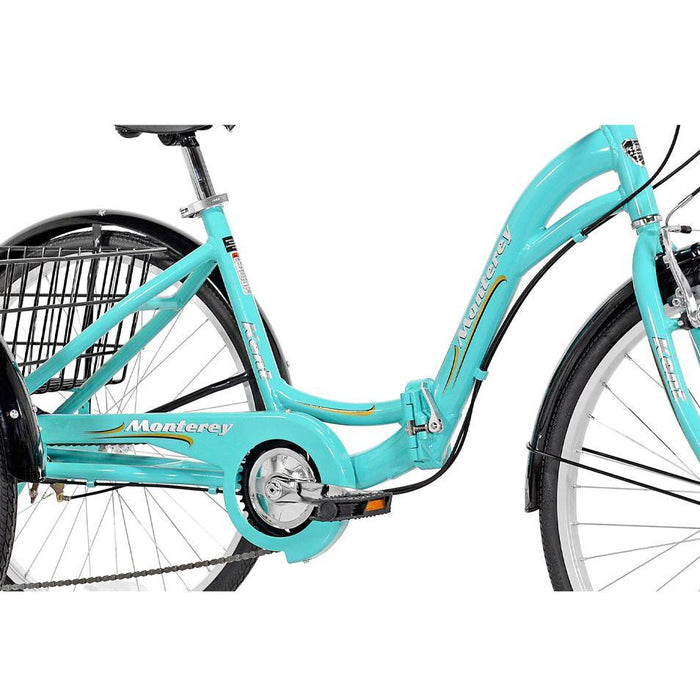 btwin mountain bike orange