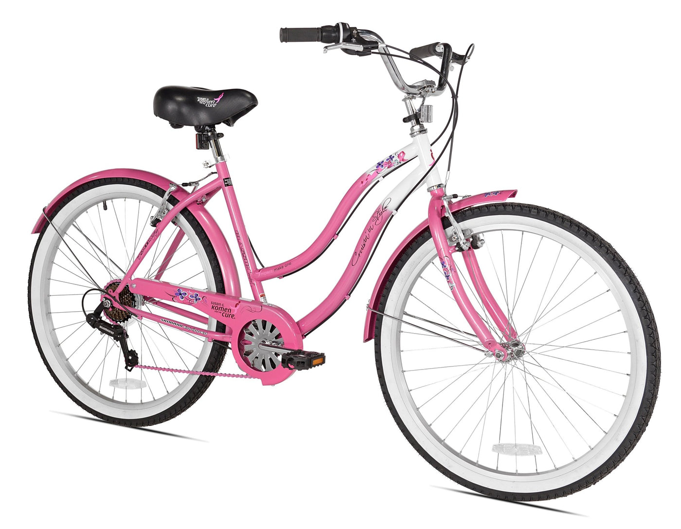 26" Susan G. Komen® Deluxe | Women's Cruiser Bike for Ages 13+
