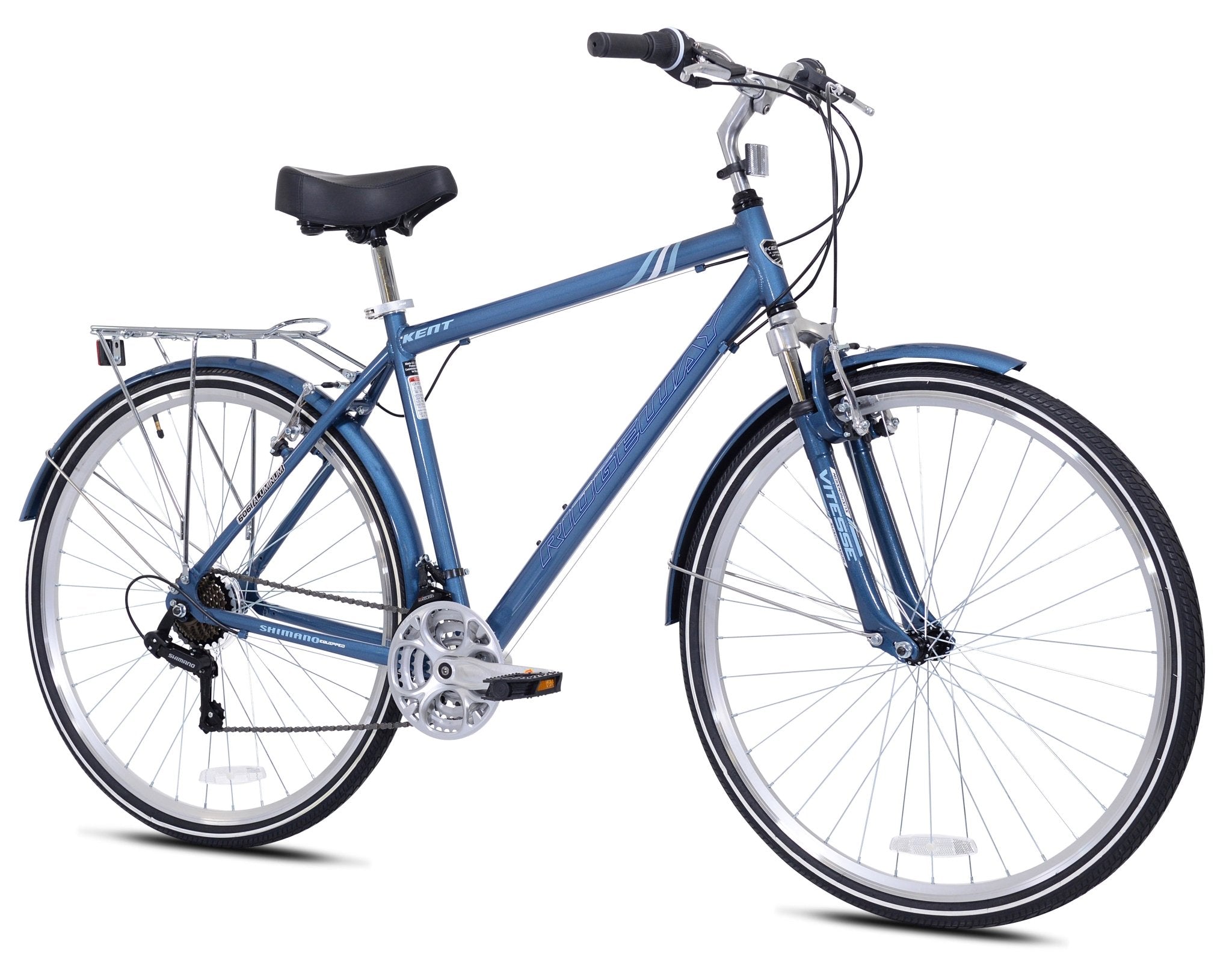 700c Kent Ridgeway Men s Hybrid Bike for Ages 14