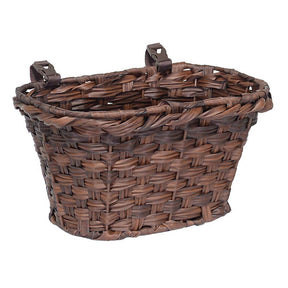 Concord Woven Bike Basket in Brown