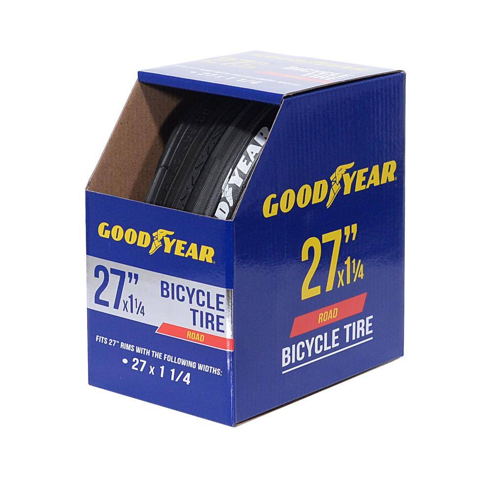 Goodyear 27" x 1.25" Folding Road Bike Tire - Kent Bicycles - Pedal Together With Us!