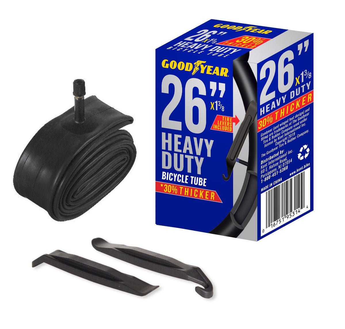 Goodyear® Heavy Duty Bike Inner Tube | 26" x 1 3/8