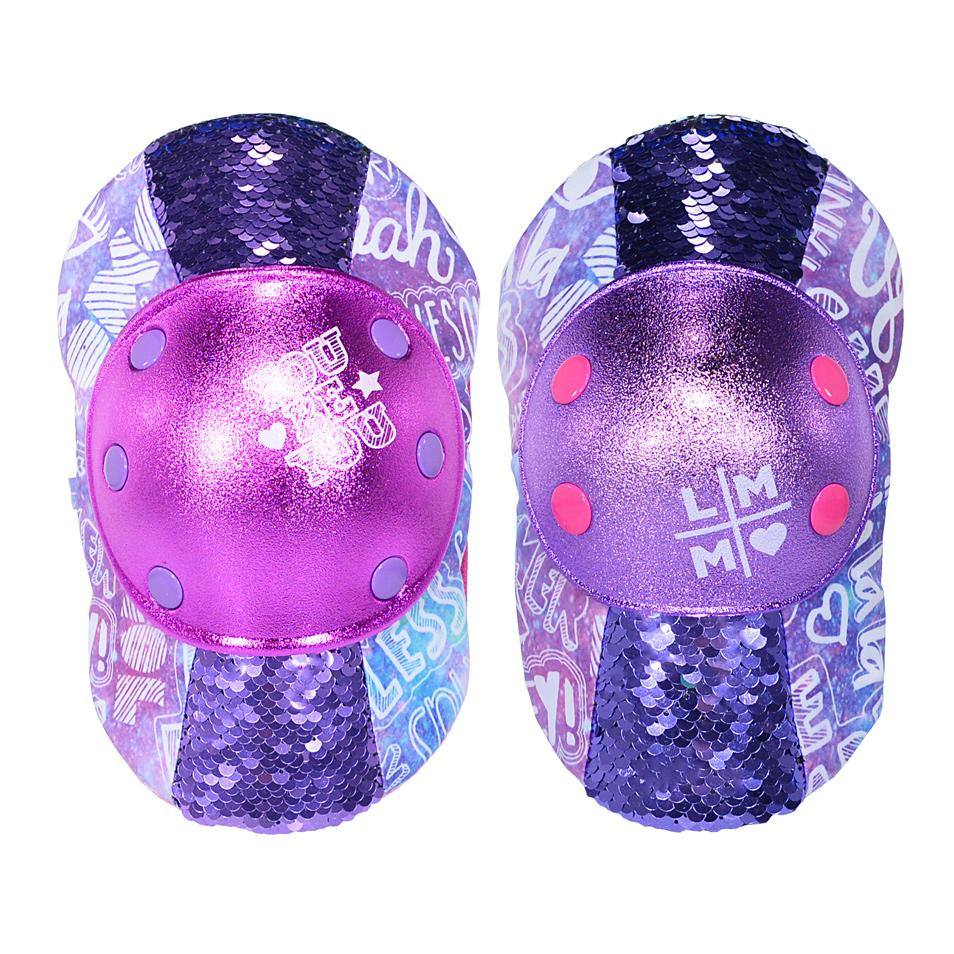 LittleMissMatched™ Fearless Sequin Multi-Sport Youth Pad Set | For Ages 8+