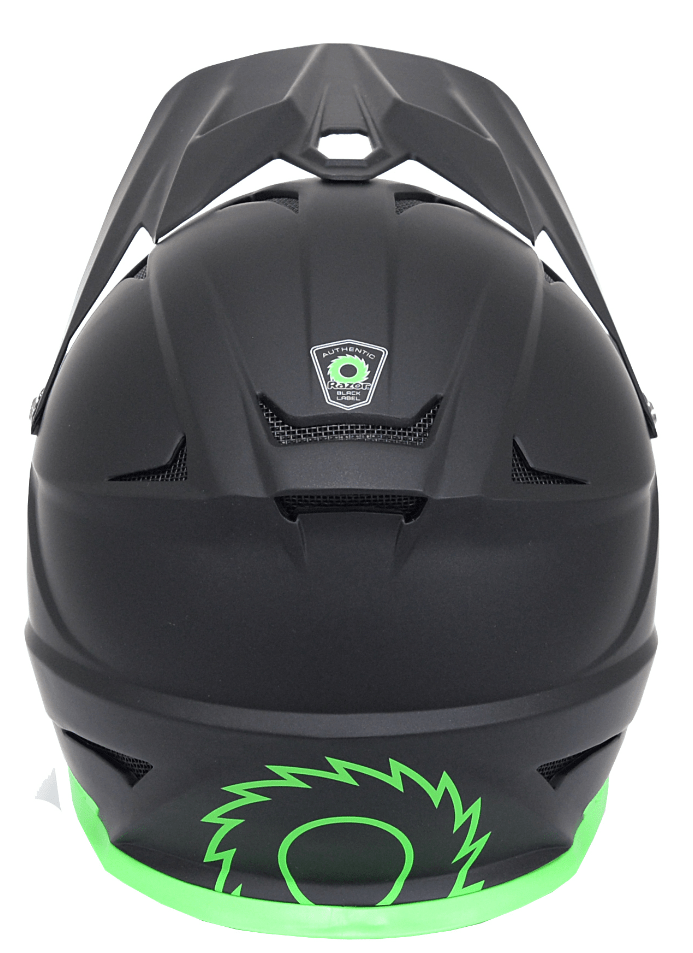 Razor black label full face deals helmet