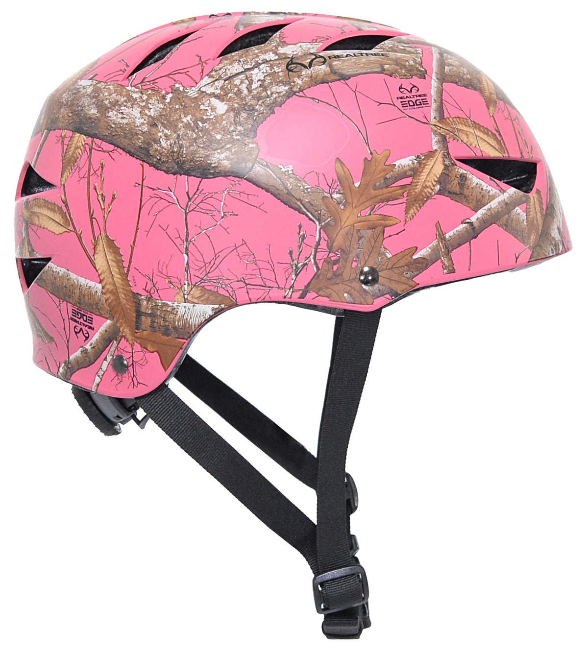 RealTree™ Pink Winter Camo Youth Multi-Sport Helmet | For Ages 8+